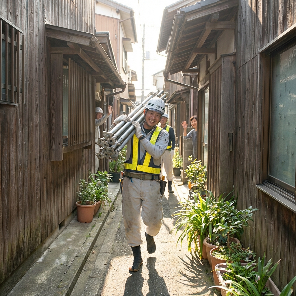 どんな困難な現場も断らない誠実な対応